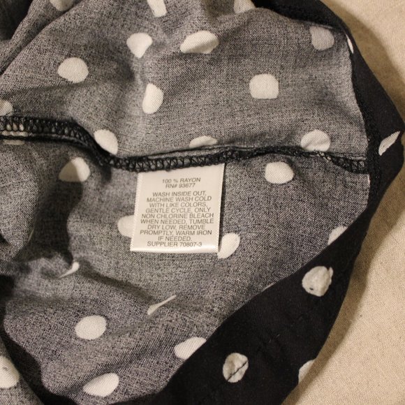 Peyton & Parker Black Polka Dot Maxi Sundress - Picture 10 of 10